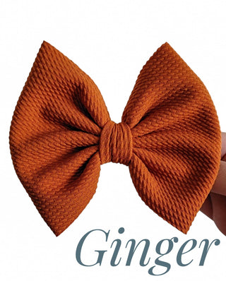 Ginger Savannah Bow