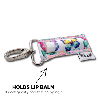 Butterflies LippyClip® Lip Balm Holder for Chapstick