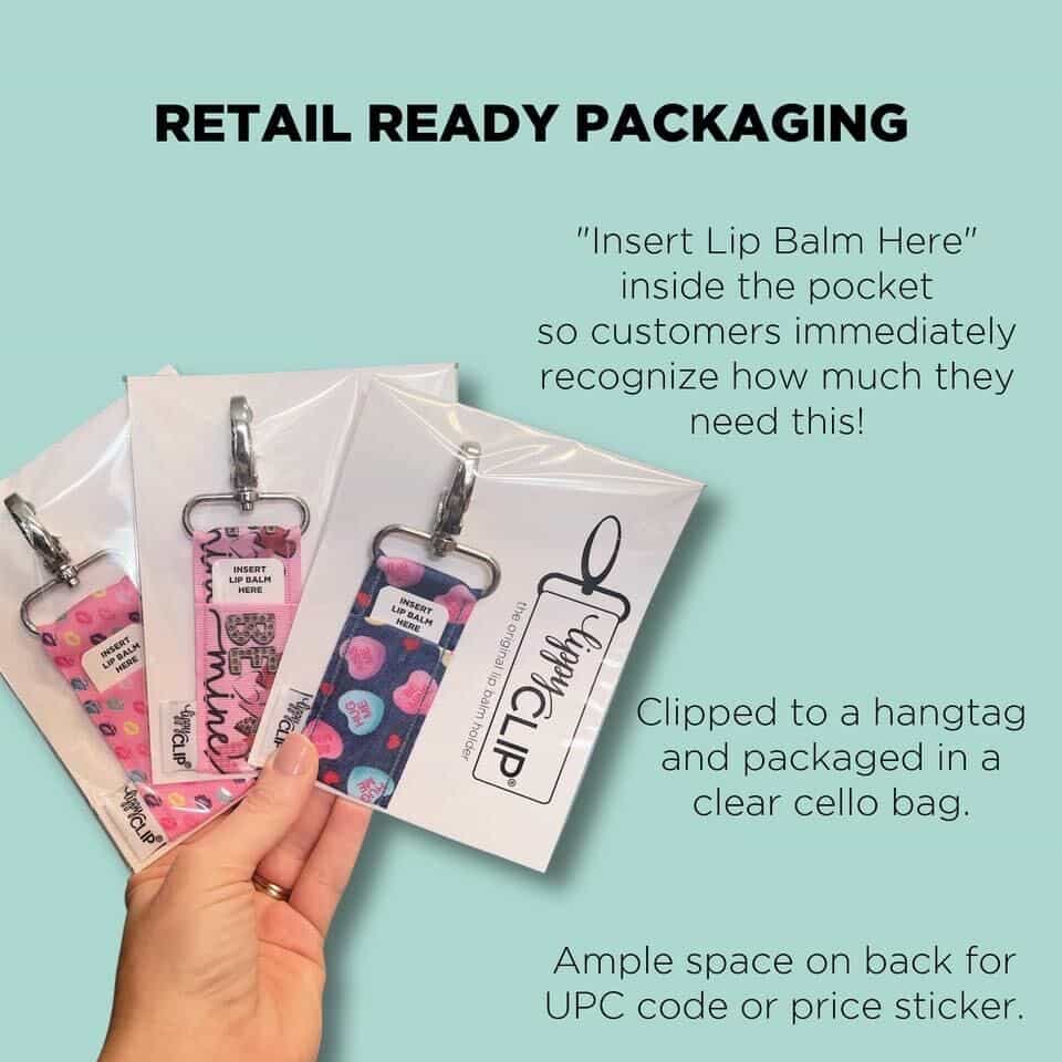 Berry Cute LippyClip® Lip Balm Holder for Chapstick