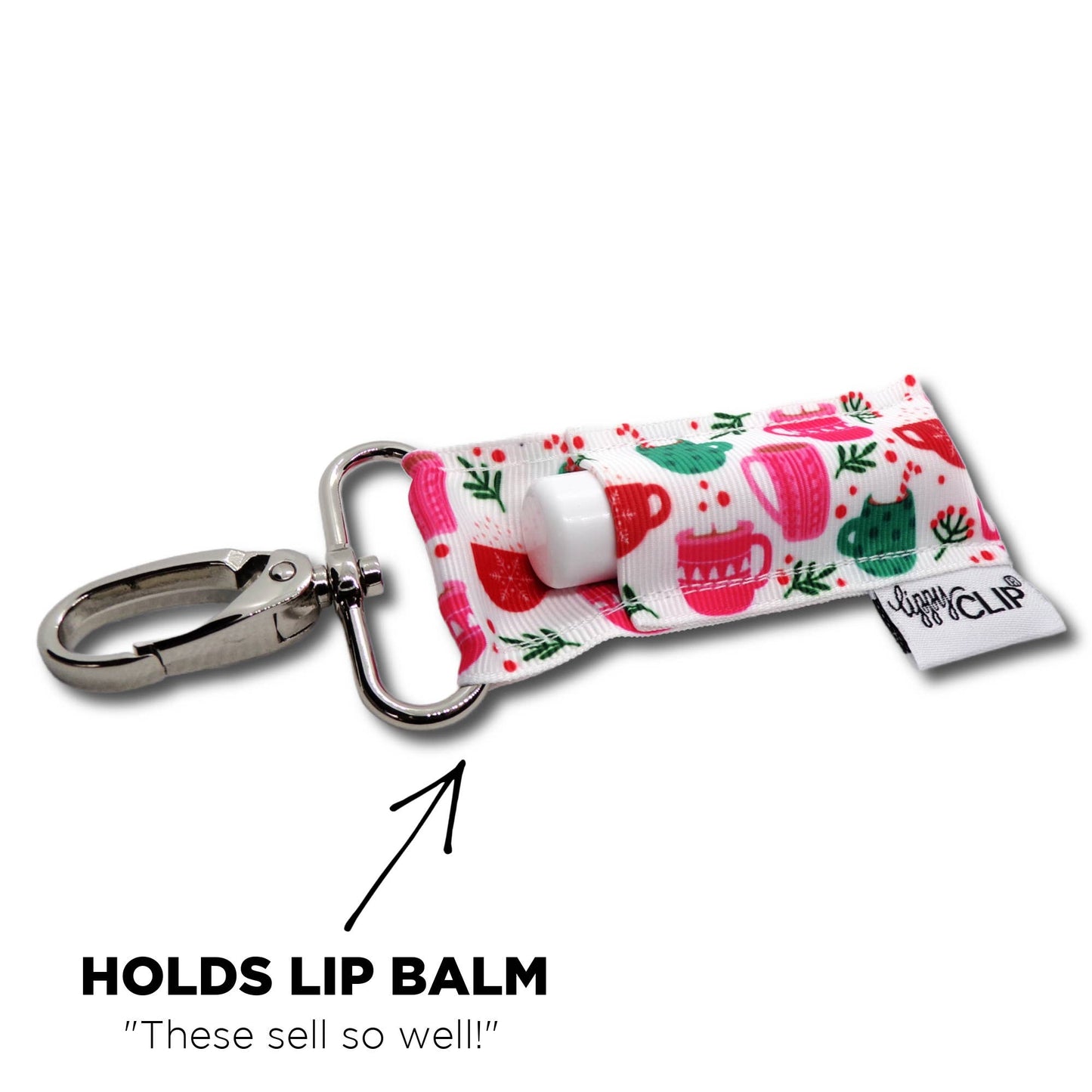 Hot Cocoa LippyClip® Lip Balm Holder