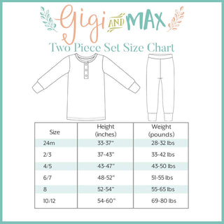 Willie Mickey Two Piece Bamboo Loungewear