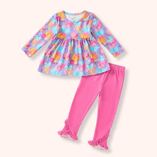 Preppy Pumpkins Pants set