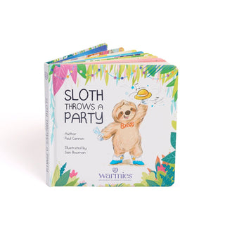 Sloth Throws a Party Board Book