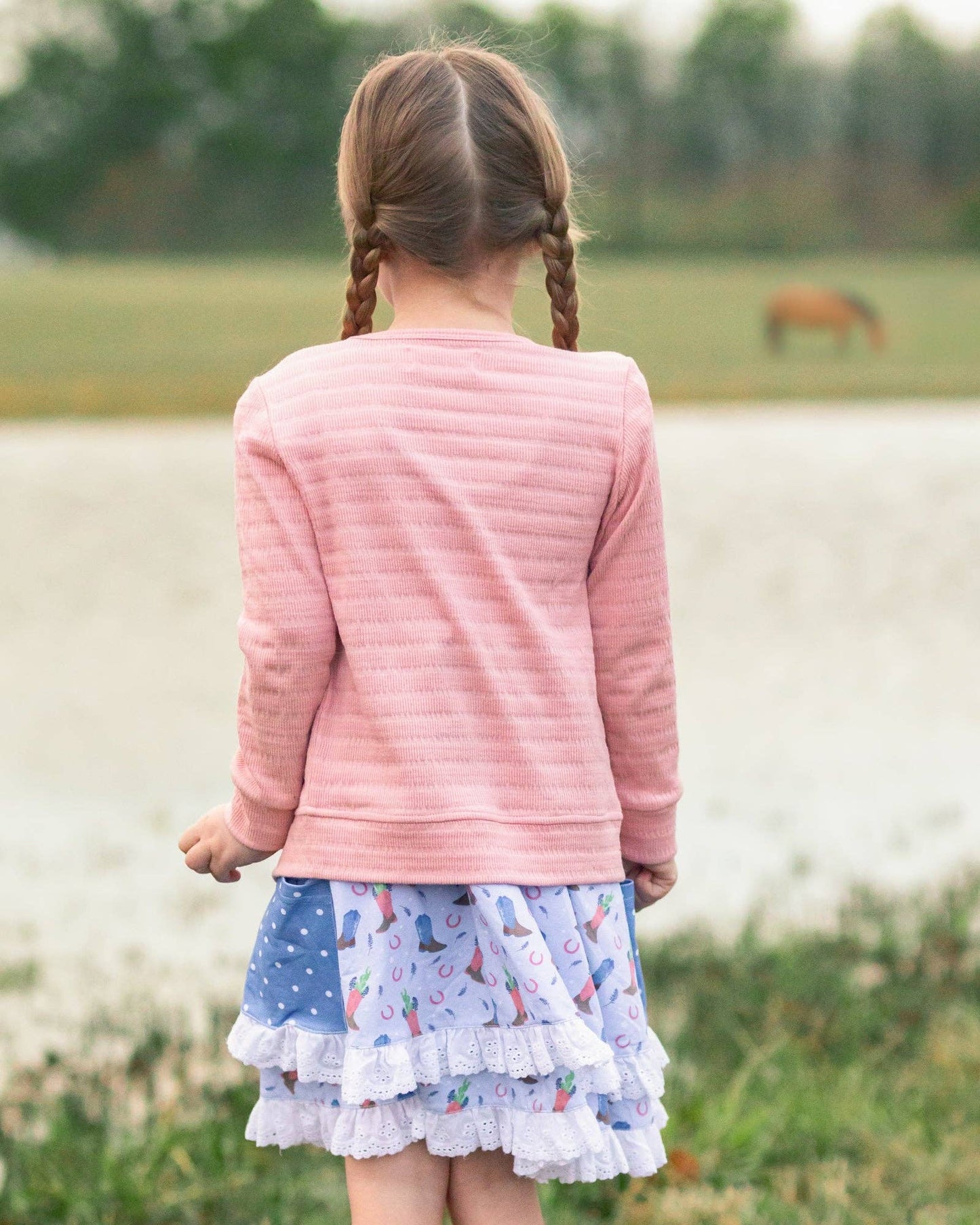 Cinnamon Rose Cable Cardigan