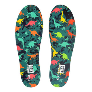 Dinosaur Flat Socks