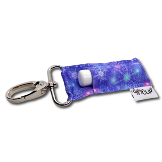 Frozen Snowflakes LippyClip® Lip Balm Holder for Chapstick