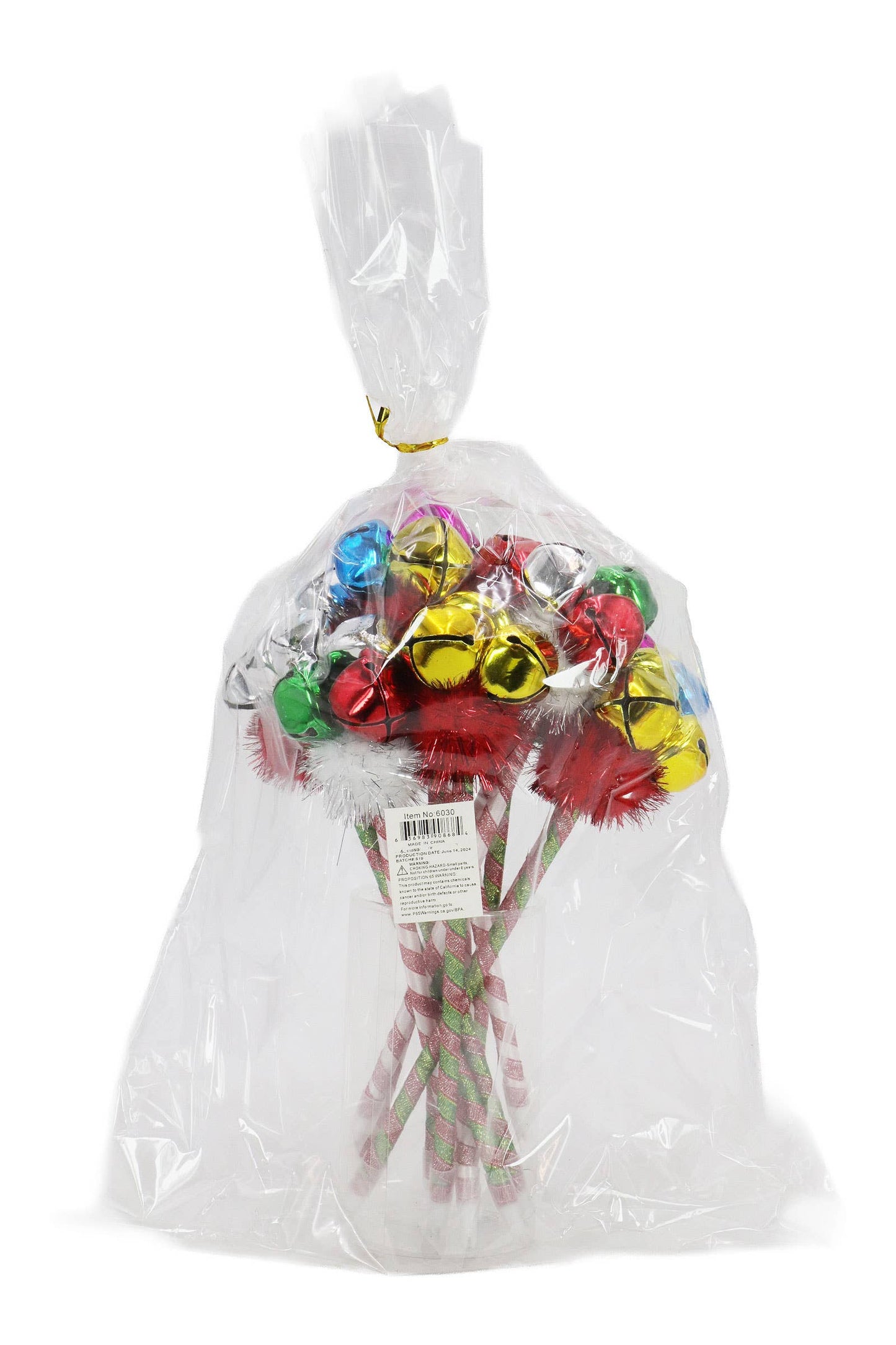 Christmas Jingle Bell Ornament Pen - 12 Pcs