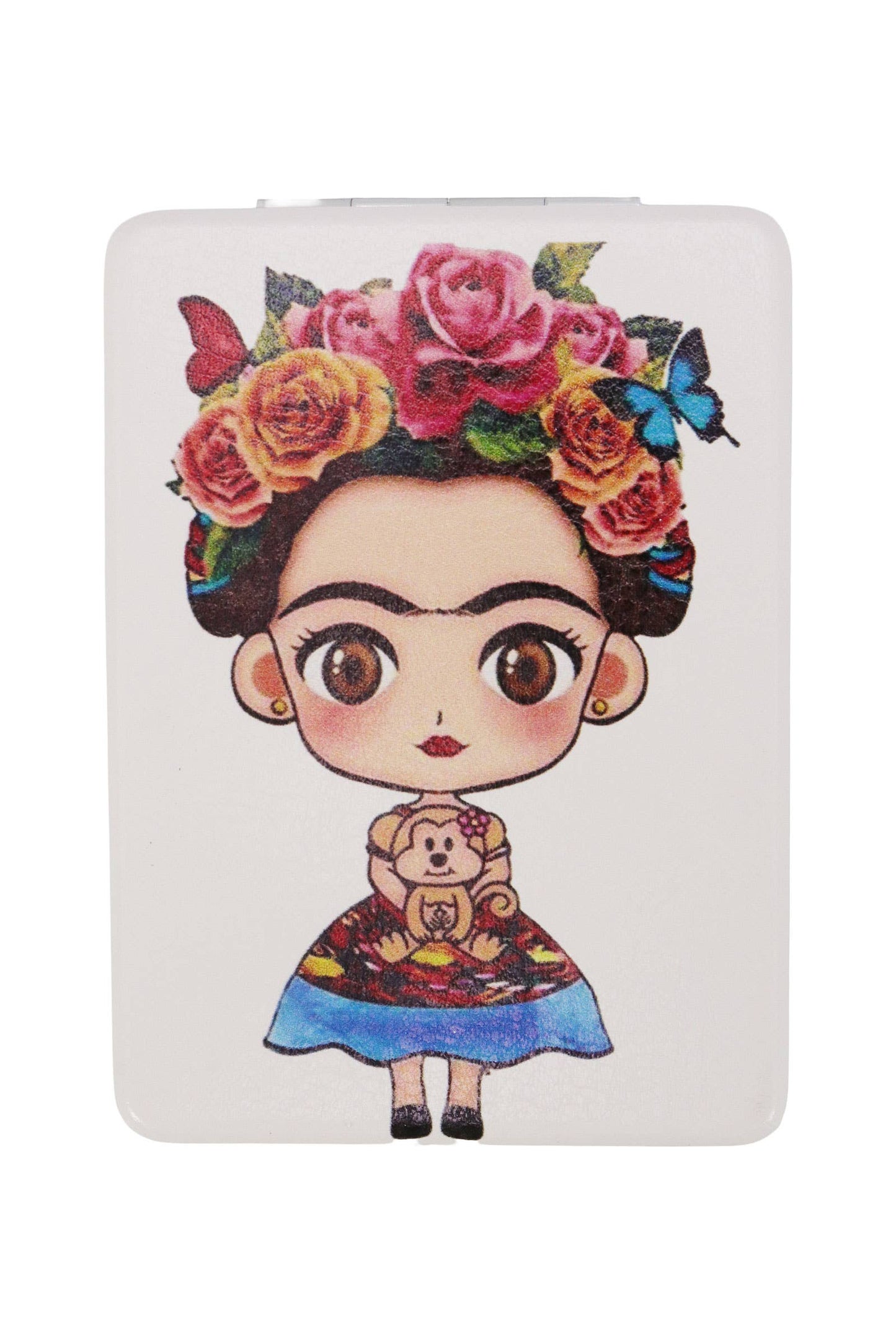 Frida Kahlo Rectangular Compact Makeup Mirror