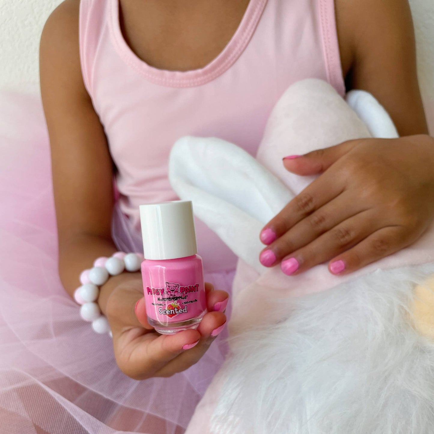 Scented Sassy Strawberry Non-Toxic Kids Nail Polish 🍓
