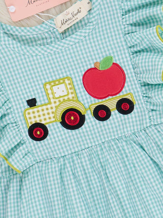 Harvest to Class Tractor & Apple Dress