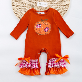 Pumpkin Picnic Romper