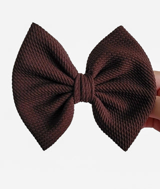 Espresso Savannah Bow