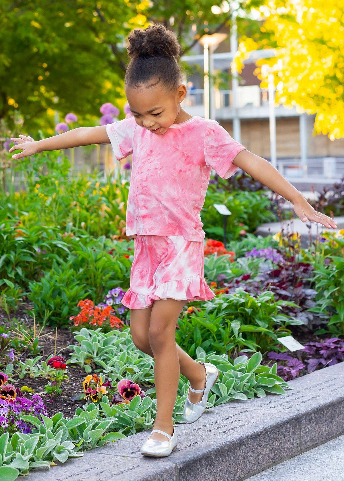 Strawberry Cloud Two Piece Short Set