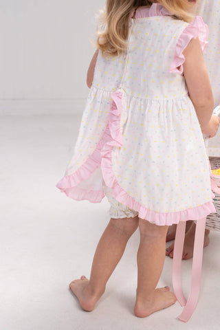 Reagan Pastel Swiss Dot Bloomer Set