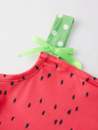 Watermelon Suspender Dress