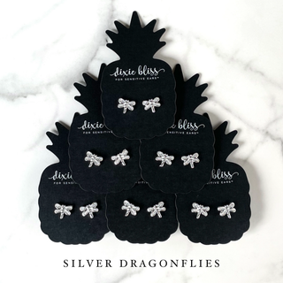 Silver Dragonflies
