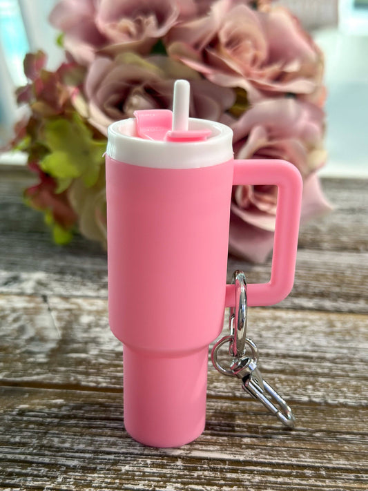 Pink Stan Mini Keychain