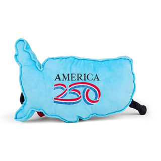 America 250 USA Mascot Plush | USA Map Souvenir | Plush Toy