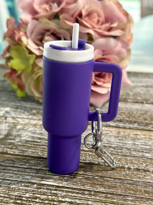 Purple Stan Mini Keychain