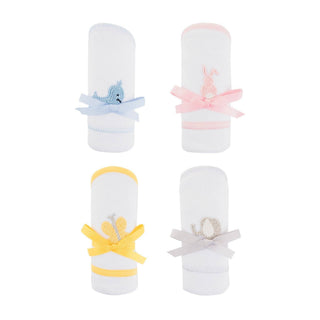 French Knot Baby Hooded Towel - Choose Option