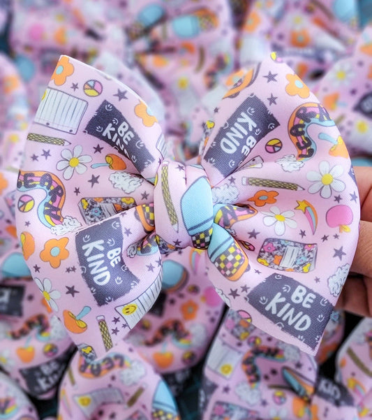 Ready for School Puffy Savannah Bow