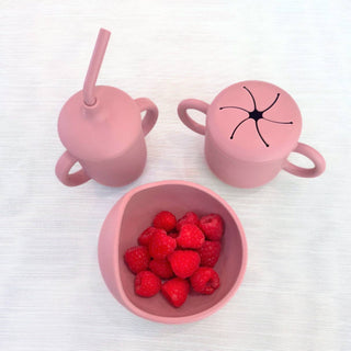 Bowl & Spoon Set - Choose Color