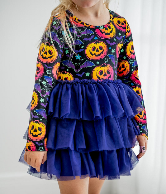 A Little Batty Goin' Batty Tulle Dress