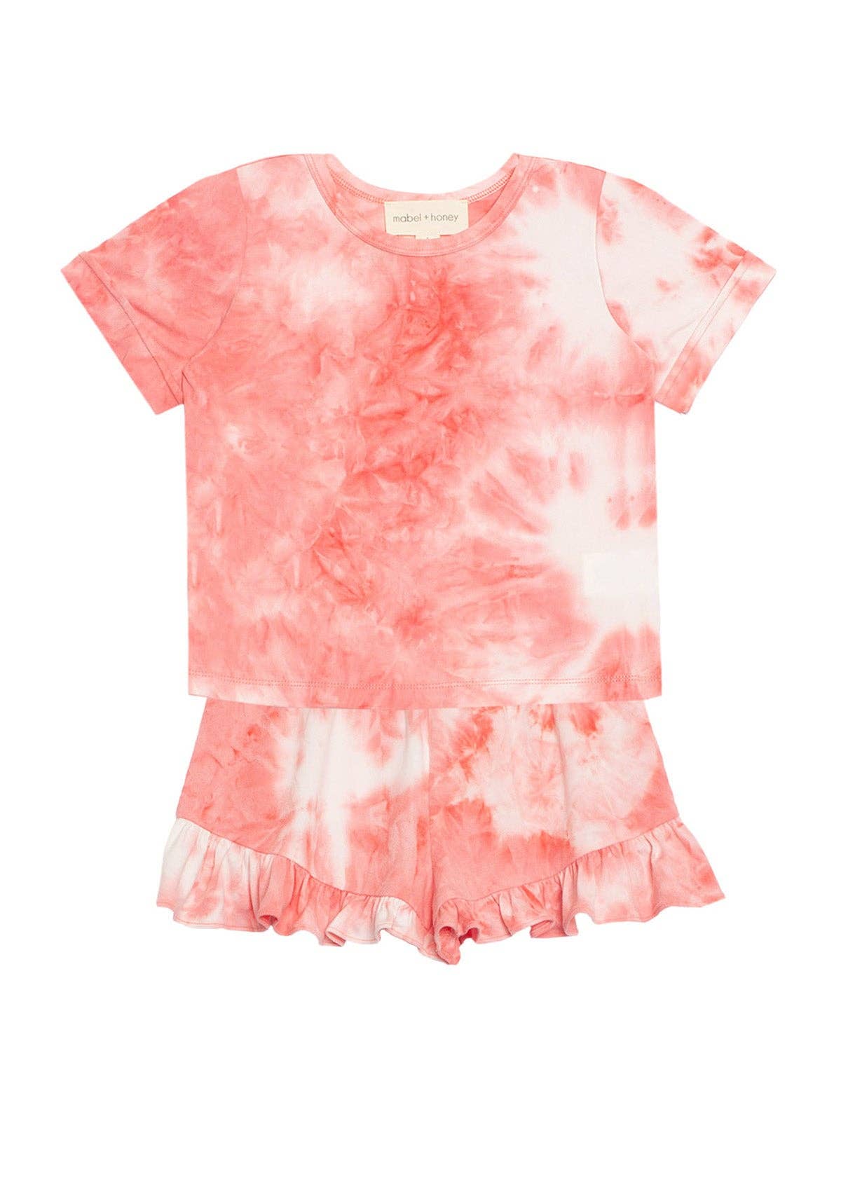 Strawberry Cloud Two Piece Short Set