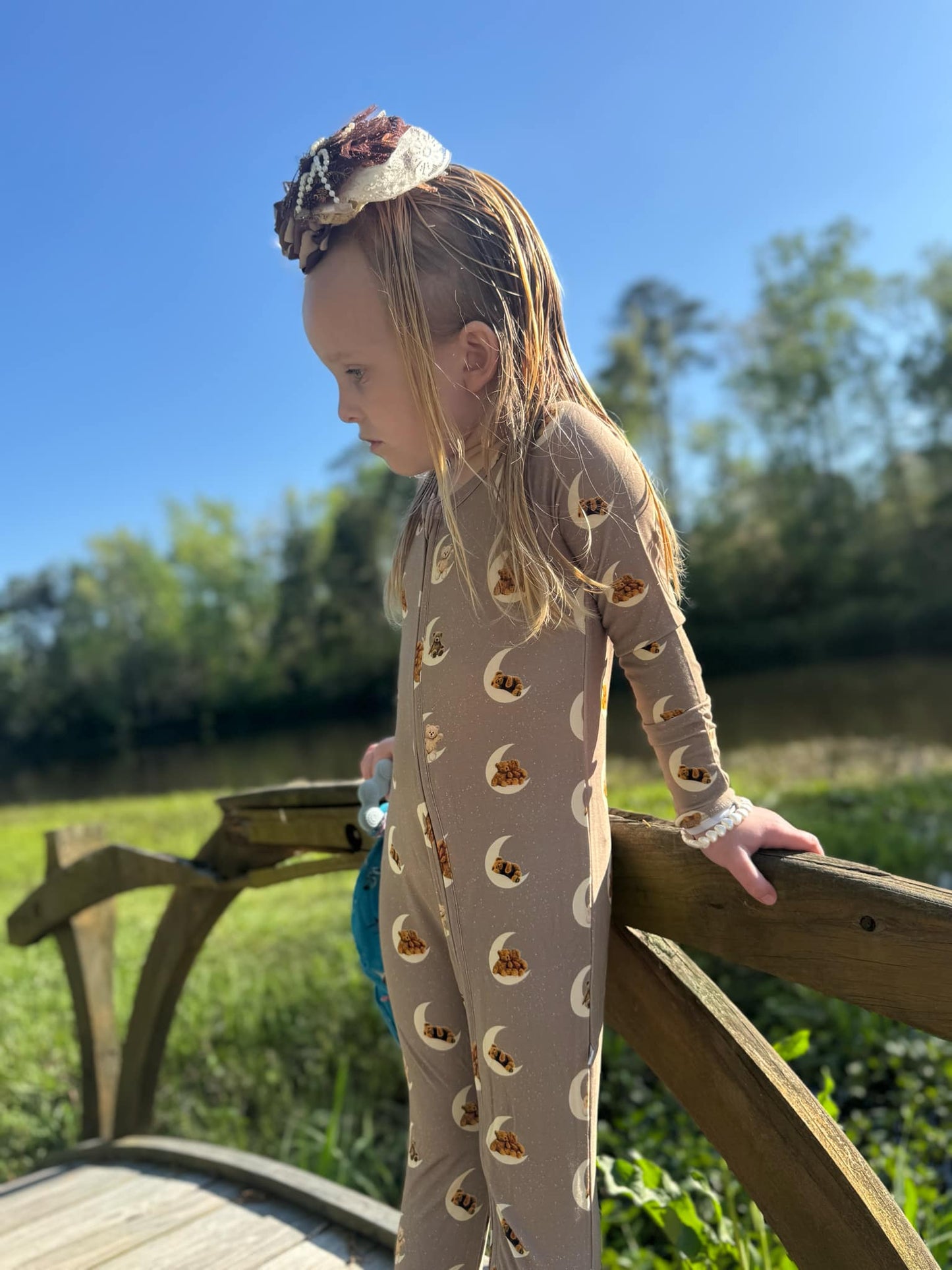 Goodnight Bear Convertible Zip-Up