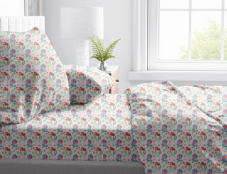 Kiss The Girl Bamboo Twin Sheet Set