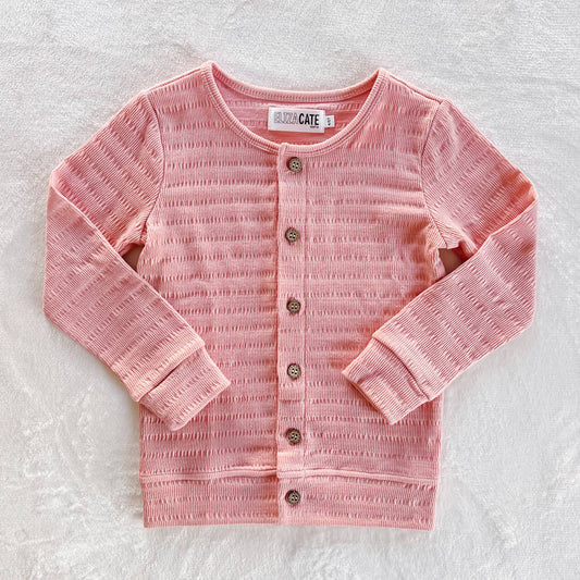 Cinnamon Rose Cable Cardigan