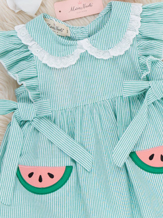 Watermelon Sweetie Ruffle Outfit