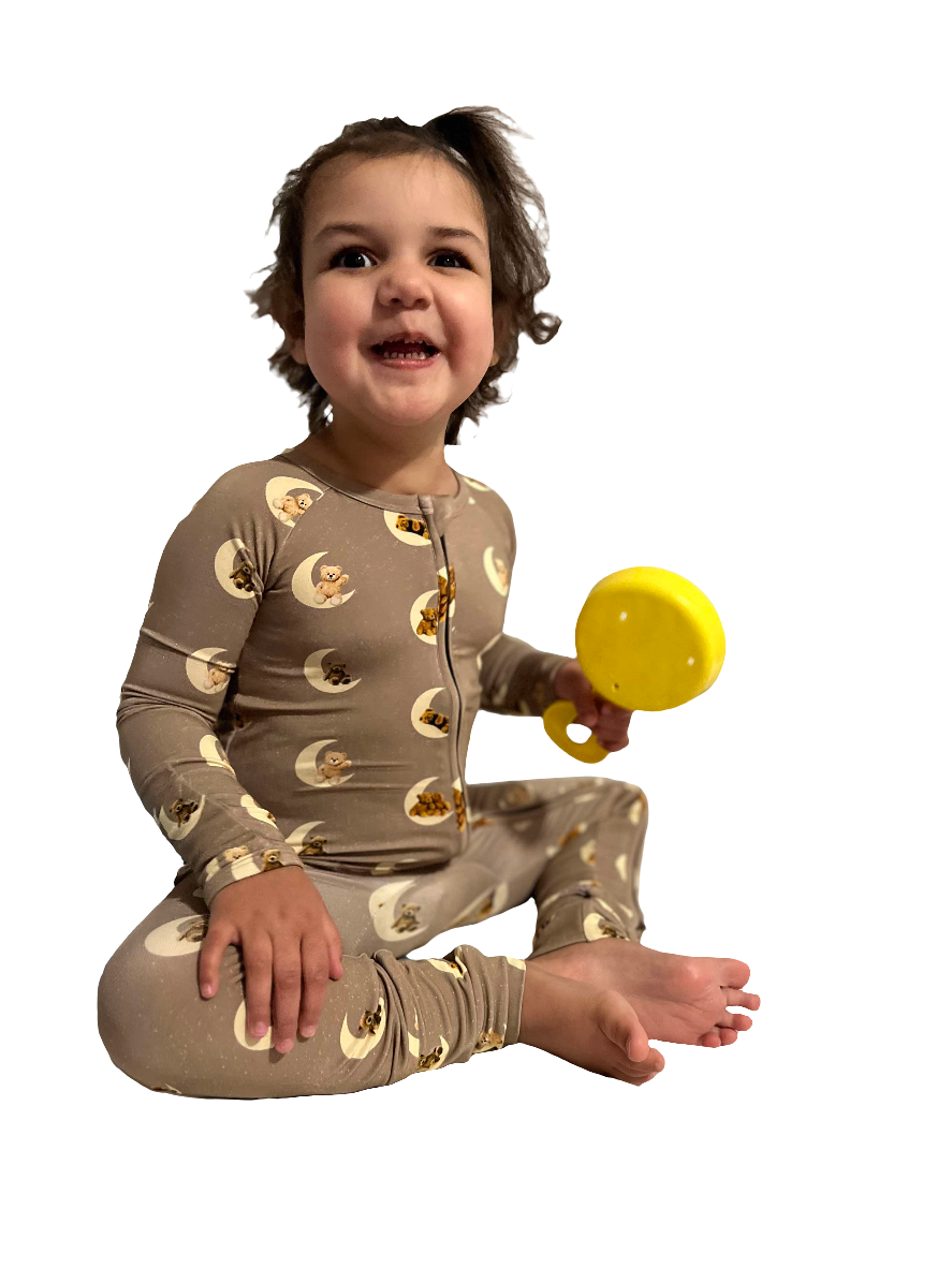 Goodnight Bear Convertible Zip-Up