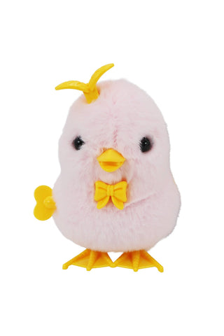 Baby Chick Soft Faux Fur Wind-Up Clockwork Toy