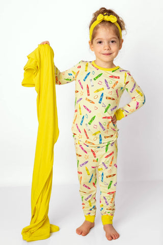 Buttercup Bamboo Swaddle Blanket
