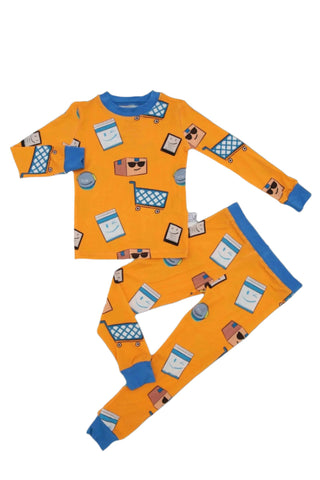 A 2 Z print Bamboo 2 Piece Loungewear