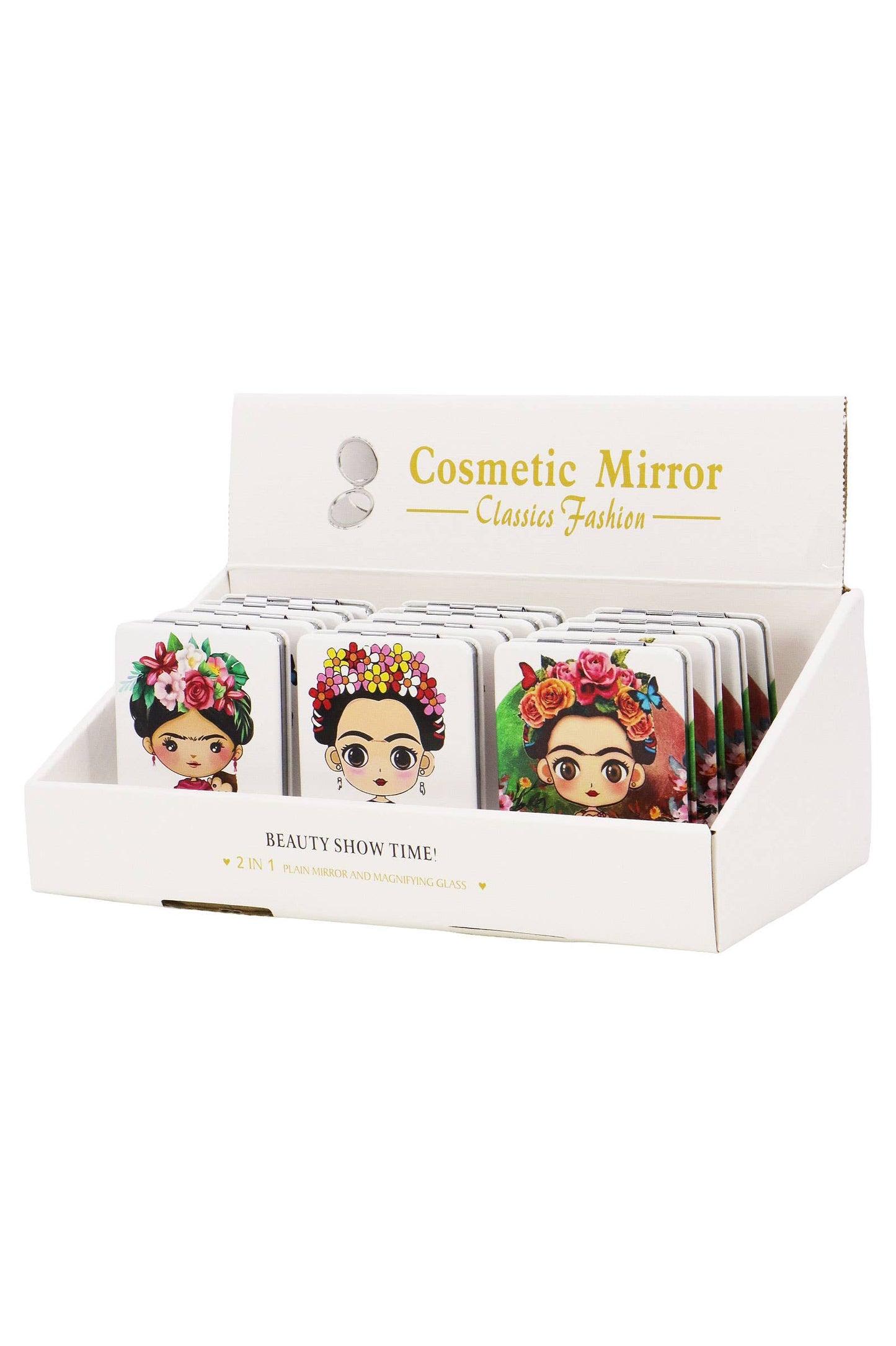Frida Kahlo Rectangular Compact Makeup Mirror