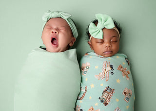 Jade Bamboo Swaddle Blanket