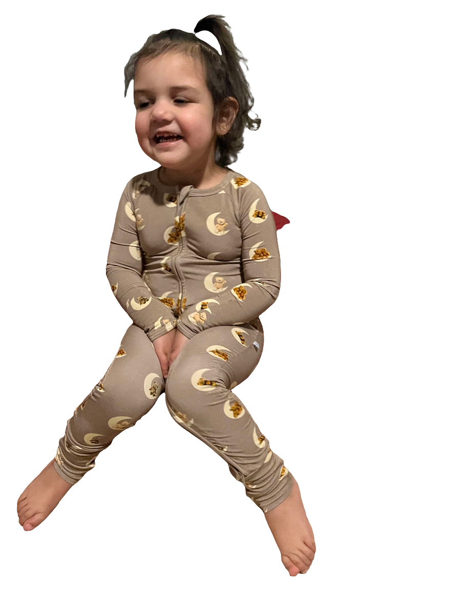 Goodnight Bear Convertible Zip-Up