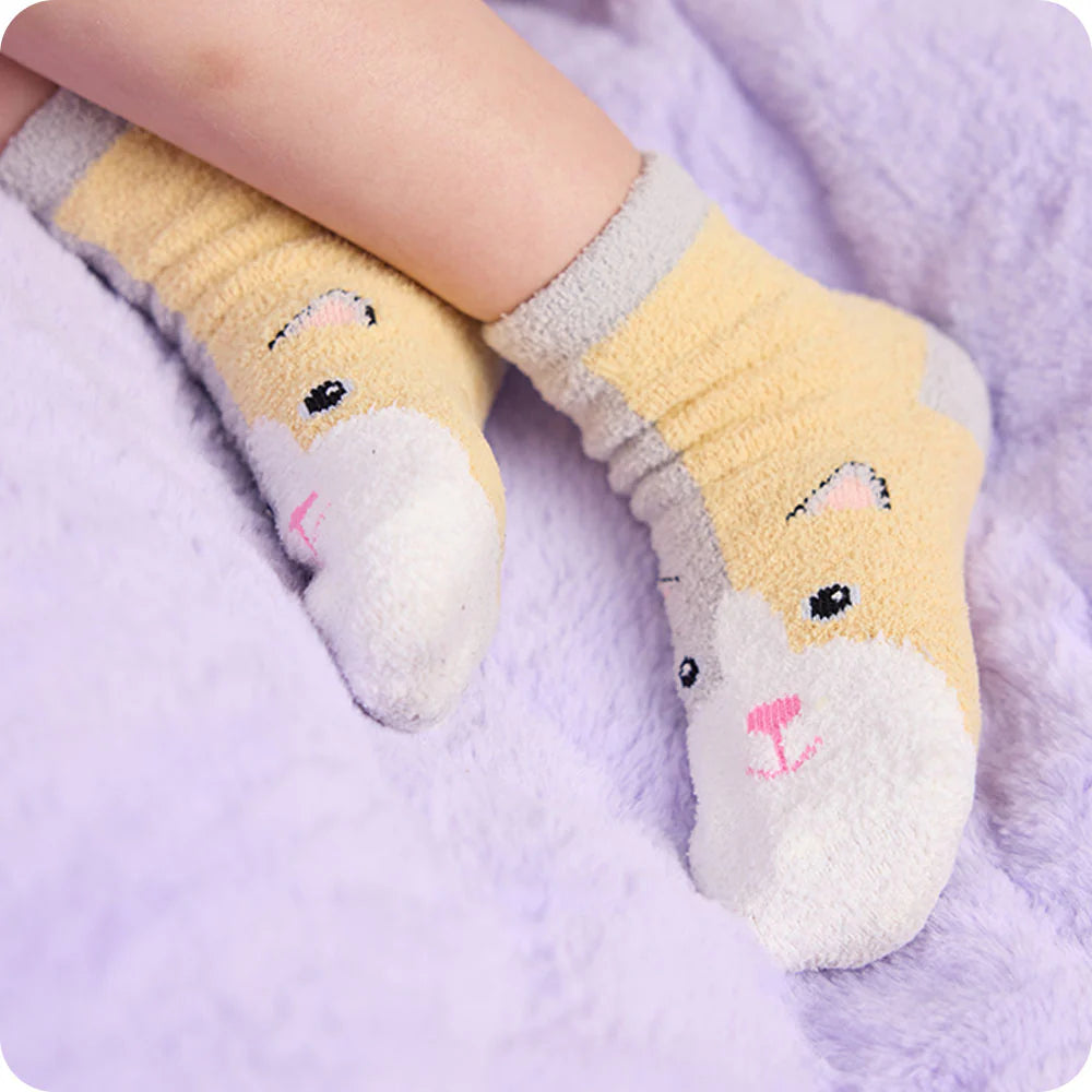 Calico Cat Crew Socks Set