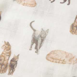 Bamboo Mini Lovey Cat | Milkbarn