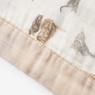 Bamboo Mini Lovey Cat | Milkbarn