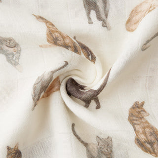 Bamboo Mini Lovey Cat | Milkbarn