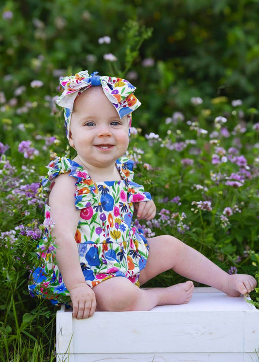 Wild Flowers Baby Romper