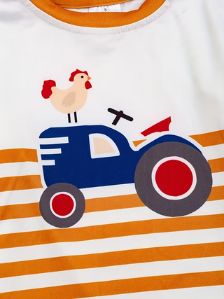Chicken Tractor Long Sleeve Shirt