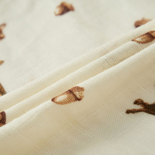 Bamboo Crib Sheet Chipmunk | Milkbarn