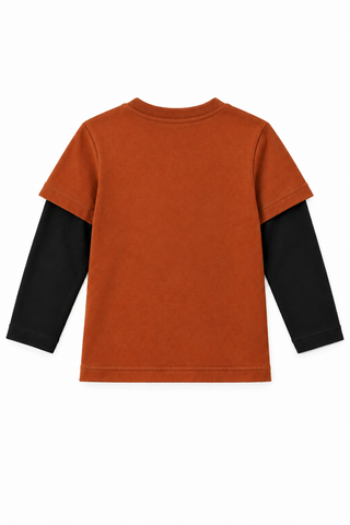 Chicken & Cow Long Sleeve Shirt