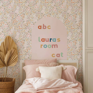 Blush Mini Arch Magnetic Wall Decal