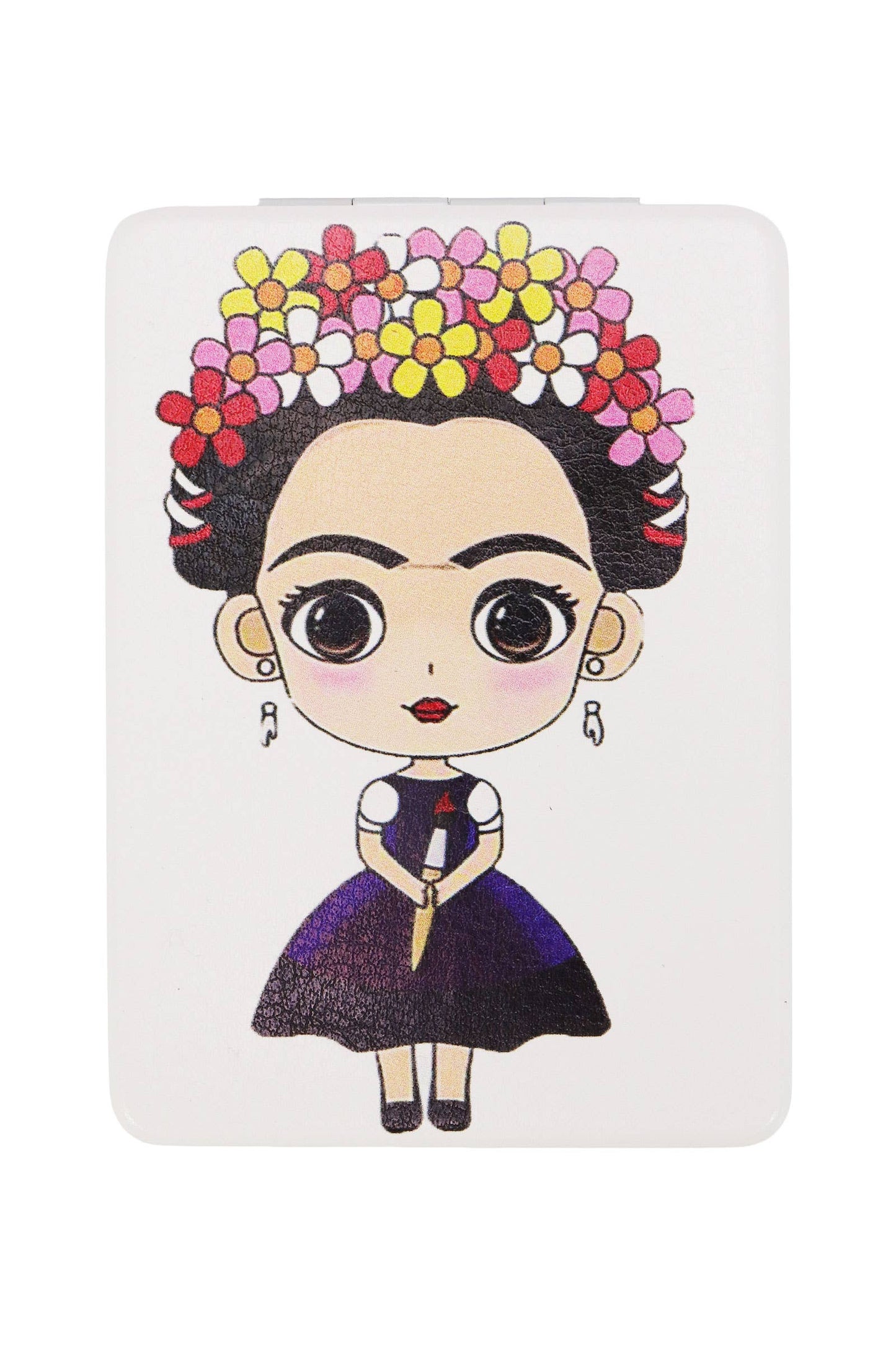Frida Kahlo Rectangular Compact Makeup Mirror