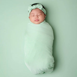 Jade Bamboo Swaddle Blanket